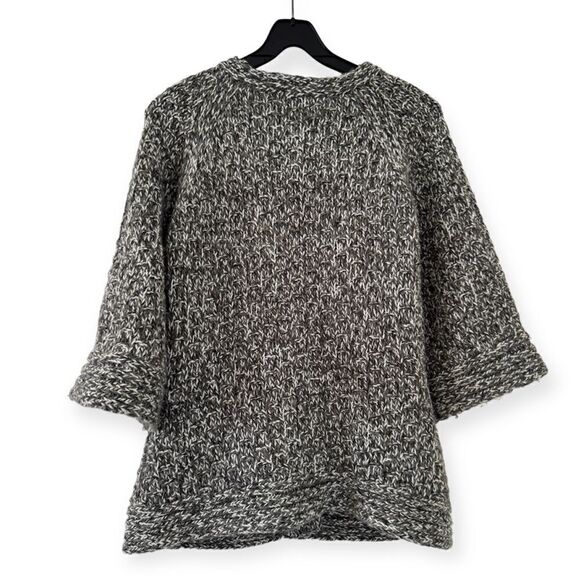 Fenn Wright Manson Wool Alpaca Blend Chunky Cardigan Sweater Size Medium - Picture 2 of 4